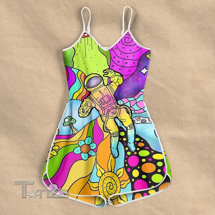 LSD psychedelic astronaut Rompers For Women
