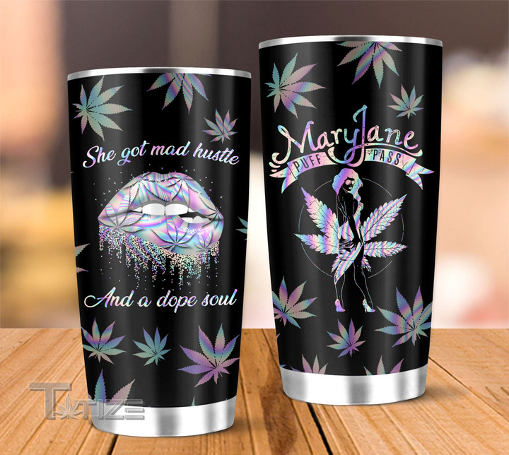 Weed mary Jane puff pass 20Oz, 30Oz Stainless Steel Tumbler