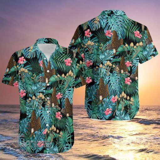 Mushroom Tropical Pattern Hawaiian Shirt