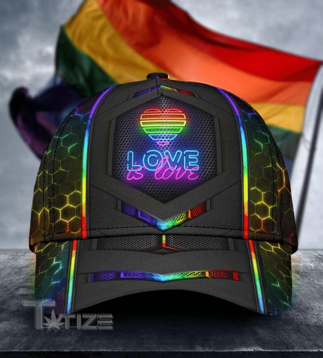LGBT love is love Classic Cap