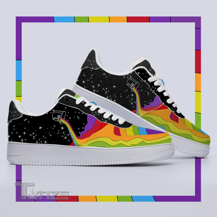 LGBT quality love pride Sneakers