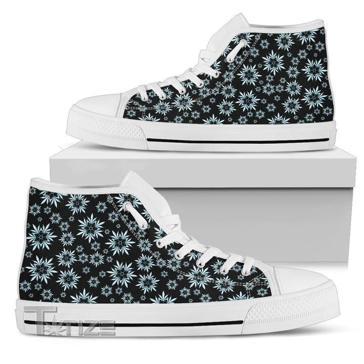 Snow Weed High Top Shoes Fashion