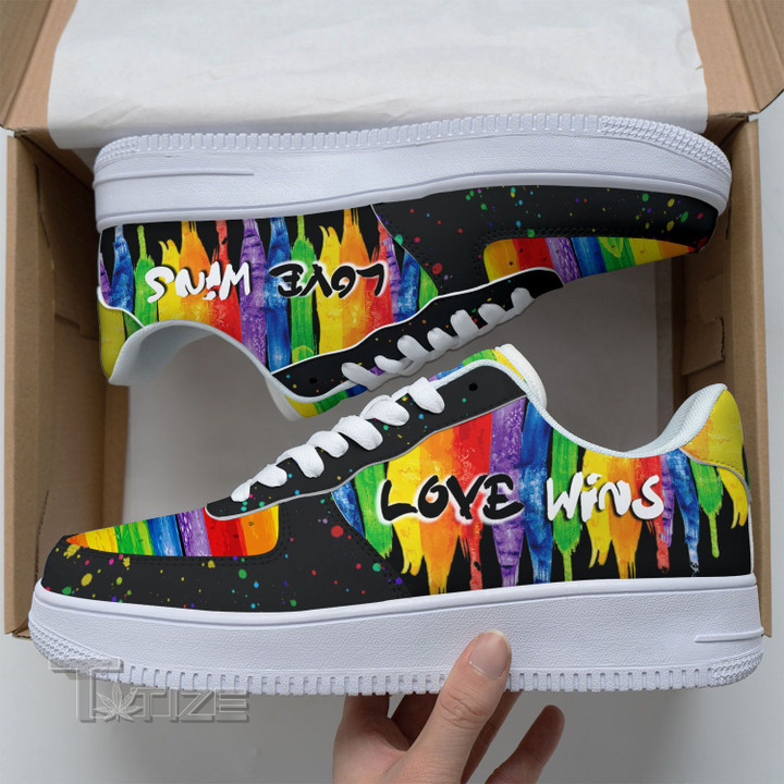 LGBT color love wins Sneakers