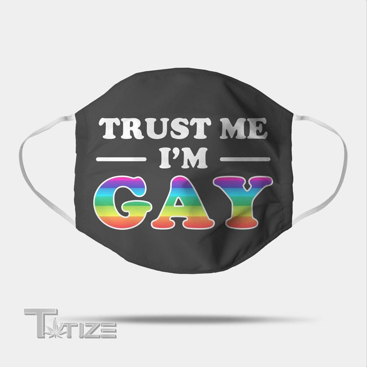 Trust Me I'm Gay lgbt Face Mask PM 2.5 3pcs