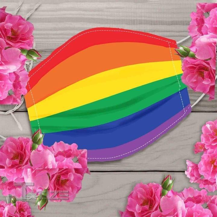 LGBT rainbow color Face Mask PM 2.5 3pcs