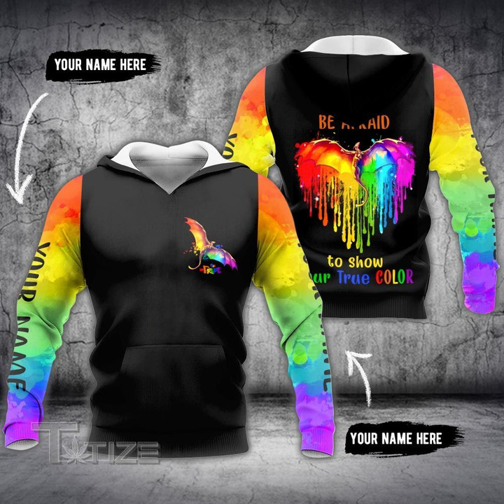 LGBT dragon pride true color 3D All Over Printed Shirt, Sweatshirt, Hoodie, Bomber Jacket Size S - 5XL