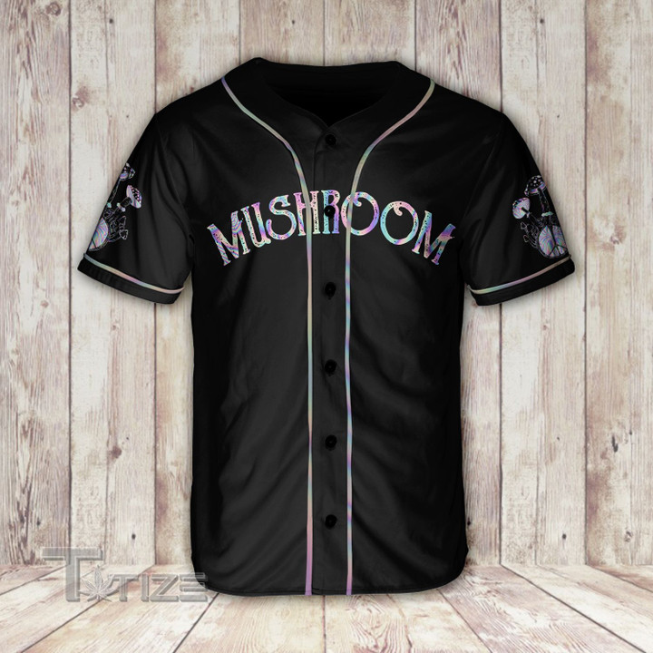 Eat mushrooms see the universe Baseball Shirt