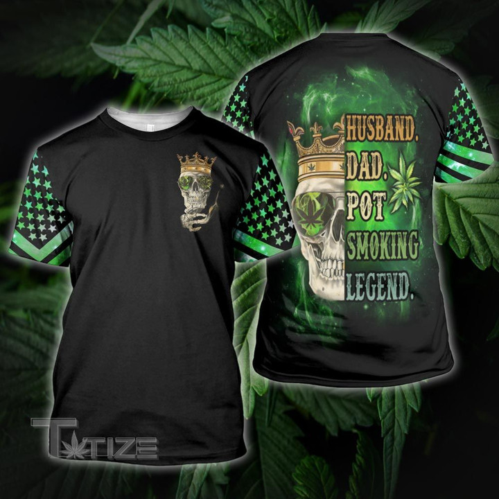 Weed Dad Smoke 3D All Over Printed Shirt, Sweatshirt, Hoodie, Bomber Jacket Size S - 5XL