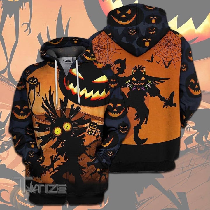 Halloween pumpkin horror zelda 3D All Over Printed Shirt, Sweatshirt, Hoodie, Bomber Jacket Size S - 5XL