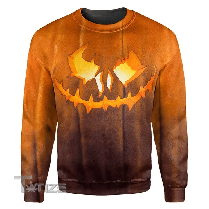 Halloween pumpkin horror  3D All Over Printed Shirt, Sweatshirt, Hoodie, Bomber Jacket Size S - 5XL