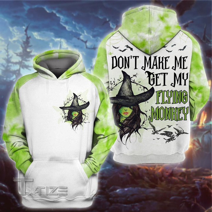 Witch dont make me get my monkey 3D All Over Printed Shirt, Sweatshirt, Hoodie, Bomber Jacket Size S - 5XL