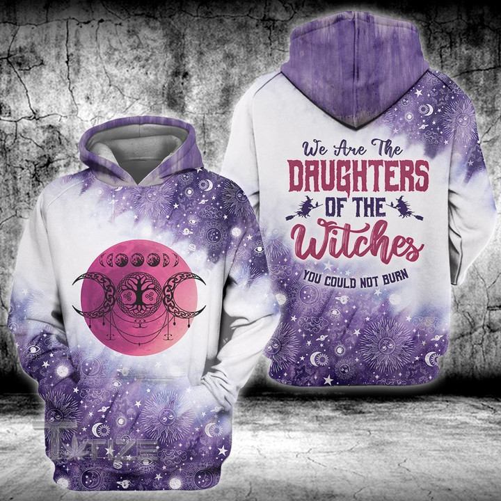 Witch halloween we are the granddaughters of the witches 3D All Over Printed Shirt, Sweatshirt, Hoodie, Bomber Jacket Size S - 5XL