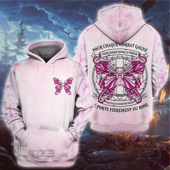 Breast cancer For Every Fight Won For Each Battle Lost 3D All Over Printed Shirt, Sweatshirt, Hoodie, Bomber Jacket Size S - 5XL