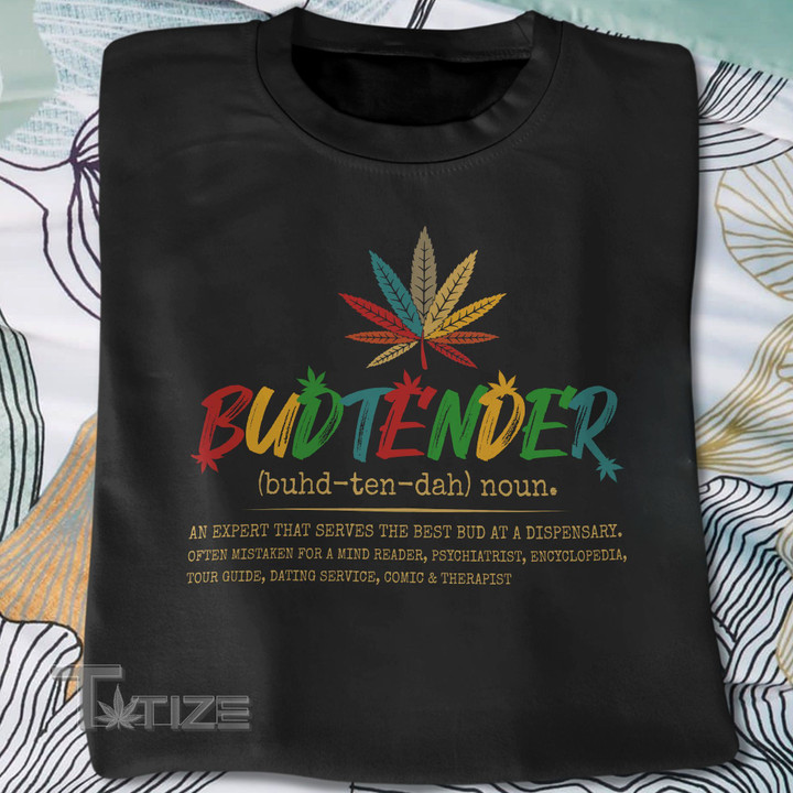 Weed Budtender Definition Graphic Unisex T Shirt, Sweatshirt, Hoodie Size S - 5XL