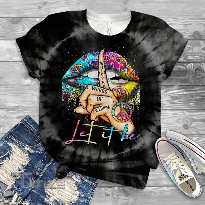 Lip Let it be 3D All Over Printed Shirt, Sweatshirt, Hoodie, Bomber Jacket Size S - 5XL