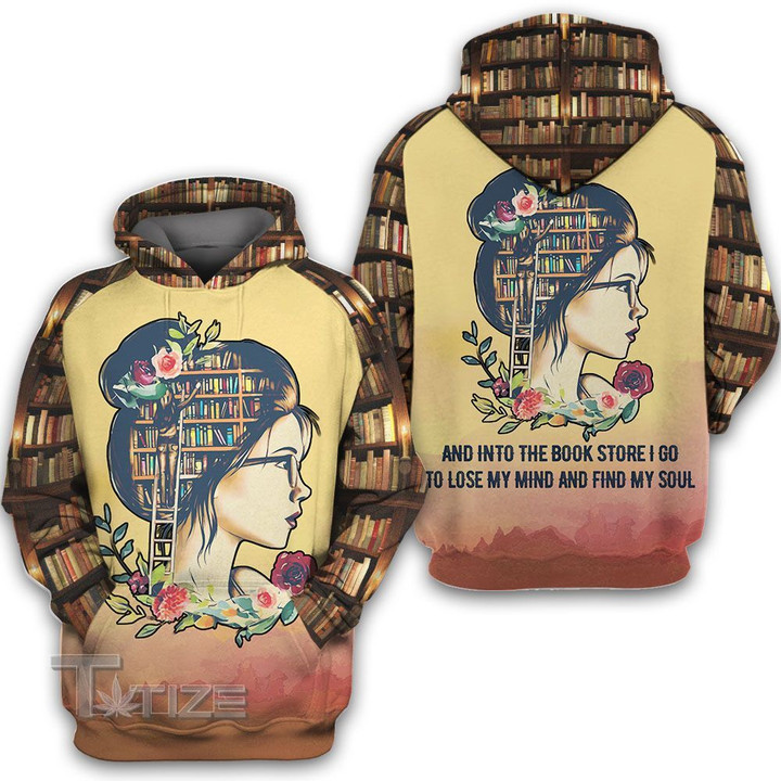 just a girl who love book 3D All Over Printed Shirt, Sweatshirt, Hoodie, Bomber Jacket Size S - 5XL
