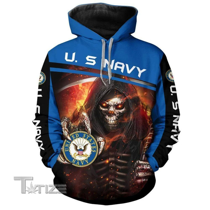 US Navy 3D All Over Printed Shirt, Sweatshirt, Hoodie, Bomber Jacket Size S - 5XL