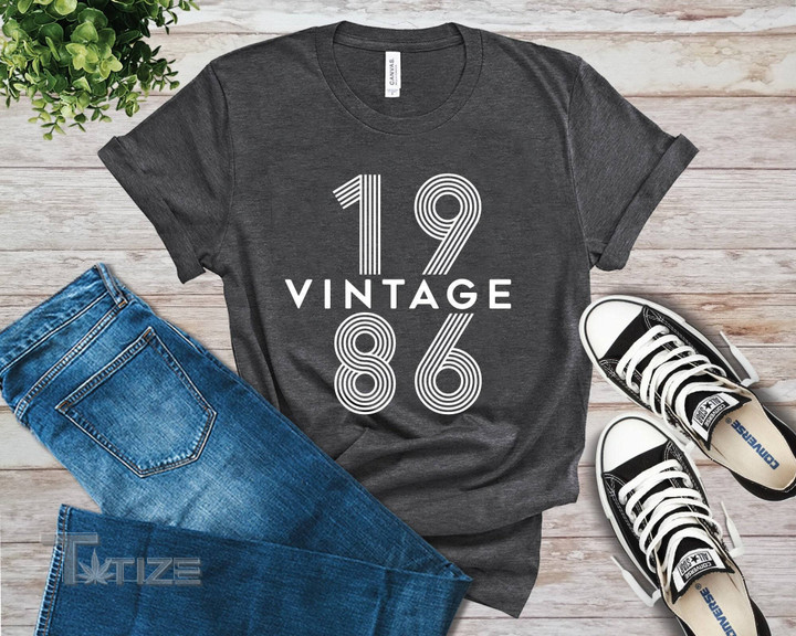 Custom Year Birthday Vintage Graphic Unisex T Shirt, Sweatshirt, Hoodie Size S - 5XL