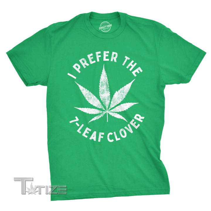 Irish St. Patrick’s Day Weed Let's get highrish Graphic Unisex T Shirt, Sweatshirt, Hoodie Size S - 5XL