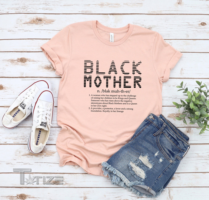 Funny Black Mom Graphic Unisex T Shirt, Sweatshirt, Hoodie Size S - 5XL