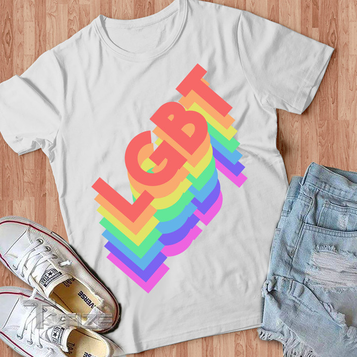Funny Lgbt Rainbow Gay Pride Month  Gift Graphic Unisex T Shirt, Sweatshirt, Hoodie Size S - 5XL