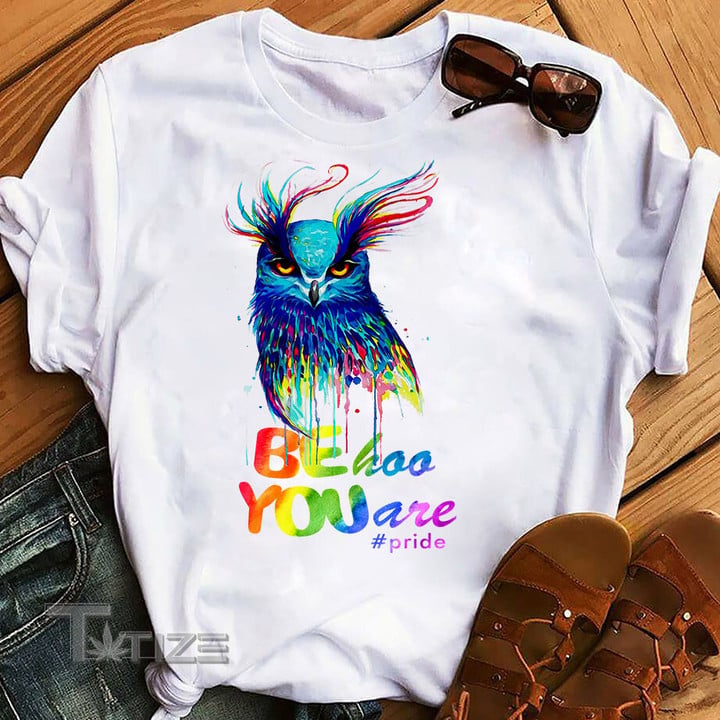Owl Be Hoo You Are LGBT Pride Graphic Unisex T Shirt, Sweatshirt, Hoodie Size S - 5XL
