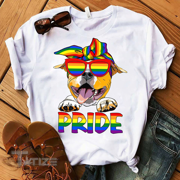 Pride LGBT Gay Be Lesbian Pitbull Funny Graphic Unisex T Shirt, Sweatshirt, Hoodie Size S - 5XL