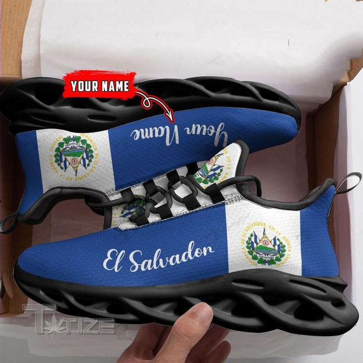 El Salvador Custom Name Clunky Sneakers