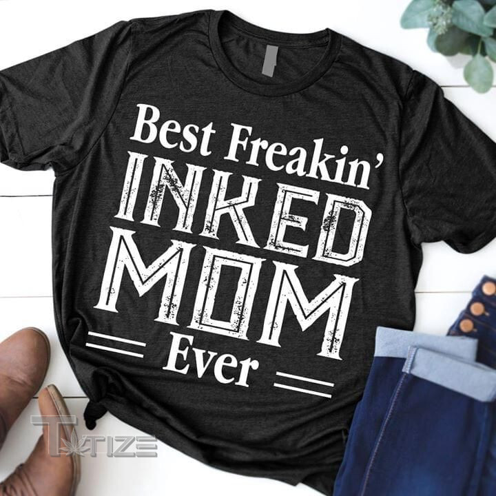 Fbomb mom with tattoo Graphic Unisex T Shirt, Sweatshirt, Hoodie Size S - 5XL