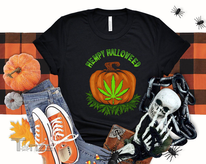 Hempy halloweed 420 halloween Graphic Unisex T Shirt, Sweatshirt, Hoodie Size S - 5XL