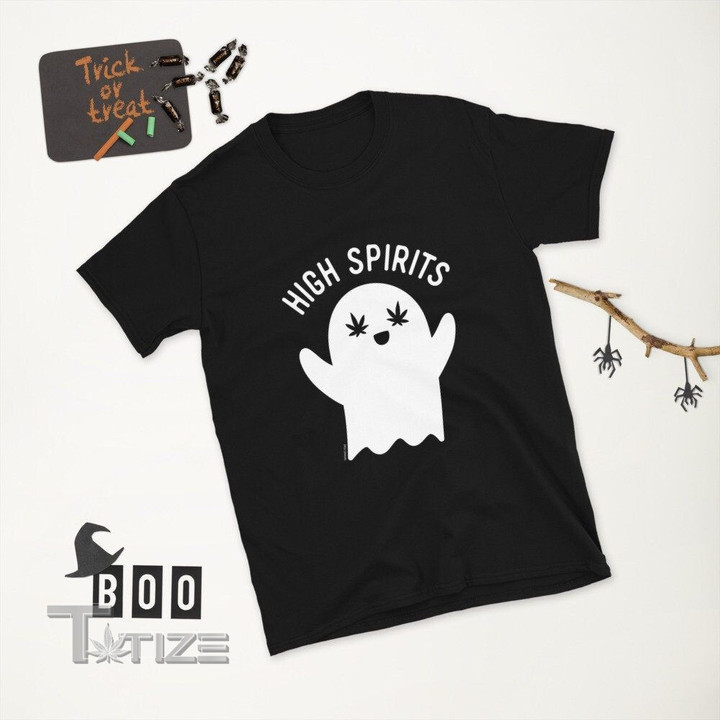 Weed halloween pumpkin witch Graphic Unisex T Shirt, Sweatshirt, Hoodie Size S - 5XL