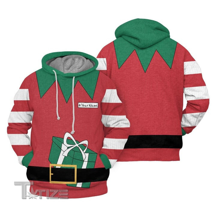 Christmas Elf 3D All Over Printed Shirt, Sweatshirt, Hoodie, Bomber Jacket Size S - 5XL