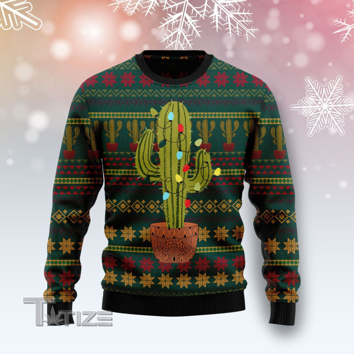 Cactus Christmas Ugly Christmas Sweater