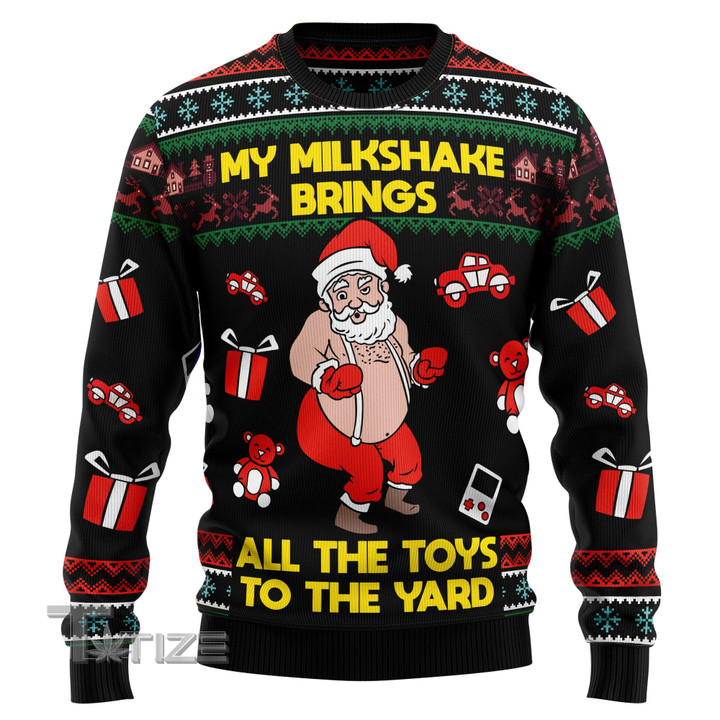 My Milkshake Bring Christmas Ugly Christmas Sweater