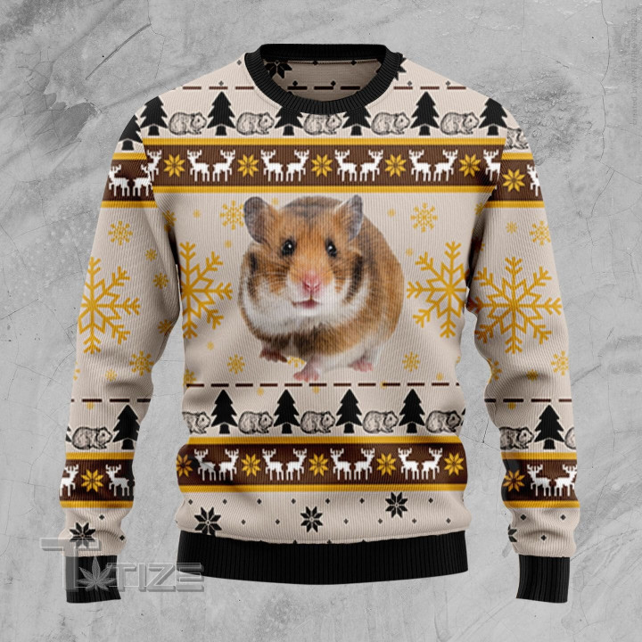 Hamster Cute Ugly Christmas Sweater
