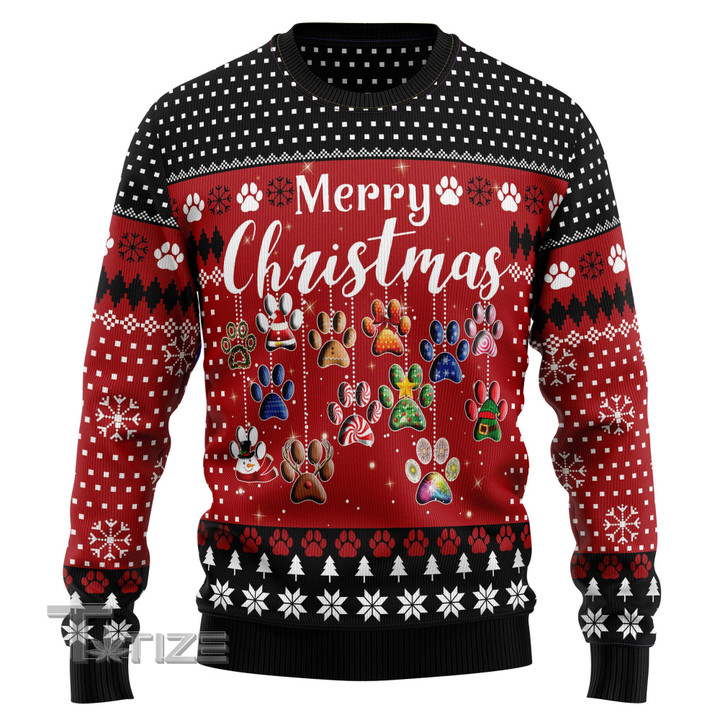 Dog Merry Christmas Ugly Christmas Sweater