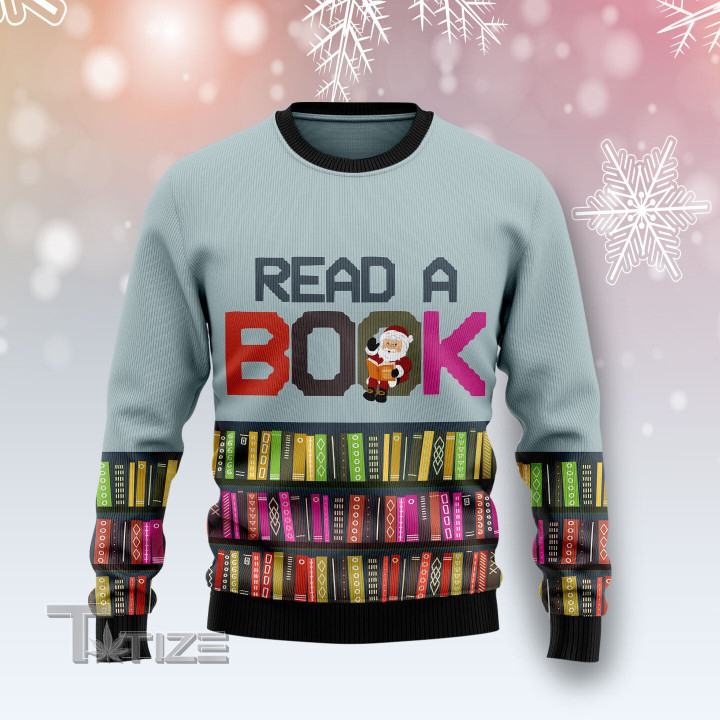 Read A Book Ugly Christmas Sweater