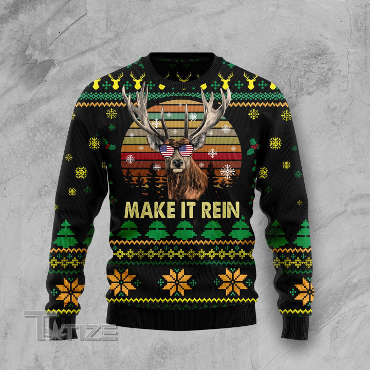 Make It Rein Ugly Christmas Sweater