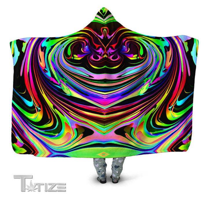 Cosmic Swirl Hooded Blanket