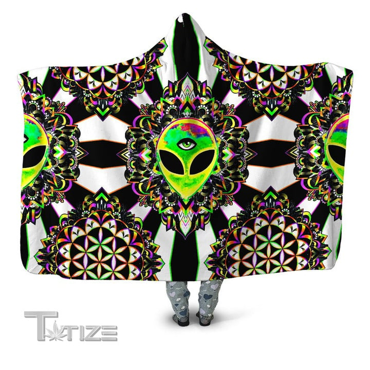 Trance Hooded Blanket