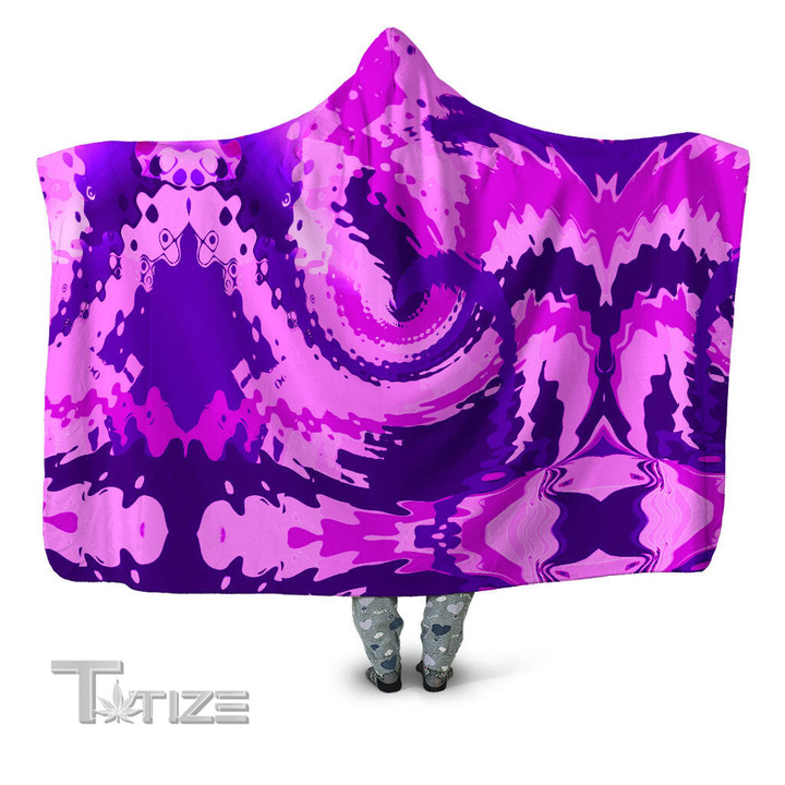 Purple Haze Hooded Blanket
