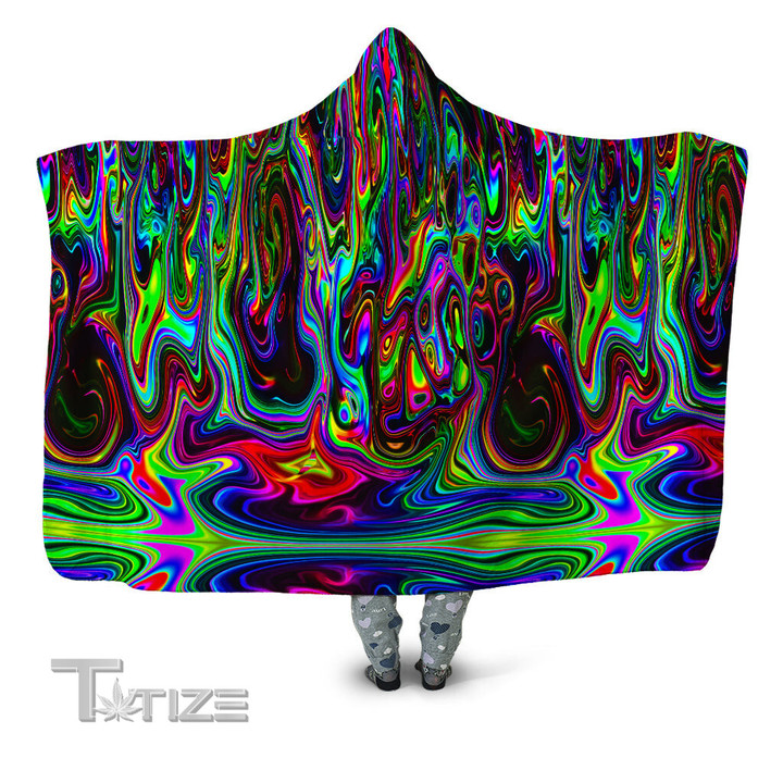 Acid Drop Hooded Blanket