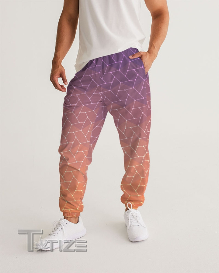 Sundance Tessellations Men's Track Pants Ombre Geometric Unisex Sweatpants Track Pants