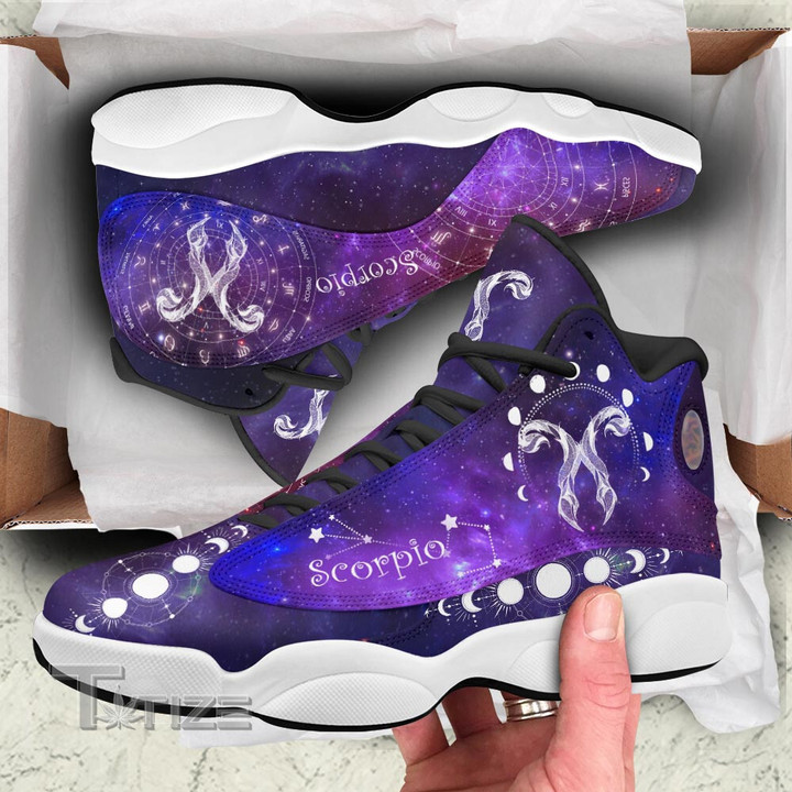Scorpio Zodiac Galaxy 13 Sneakers XIII Shoes