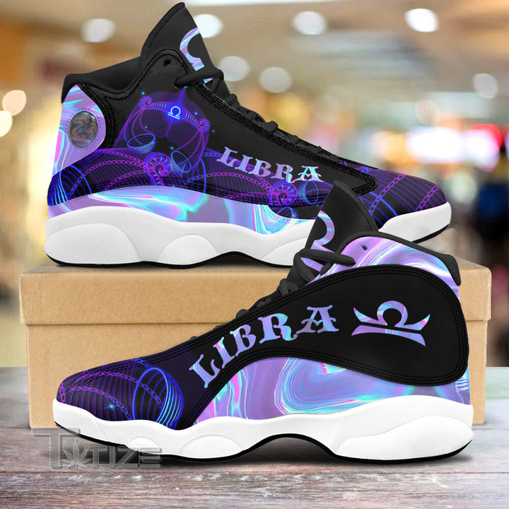 Libra Zodiac Hologram Holographic 13 Sneakers XIII Shoes