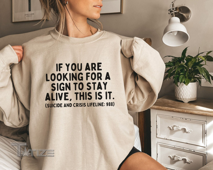 Suicide Hotline Sweatshirt Mental Health Awareness Mental Graphic Unisex T Shirt, Sweatshirt, Hoodie Size S - 5XL