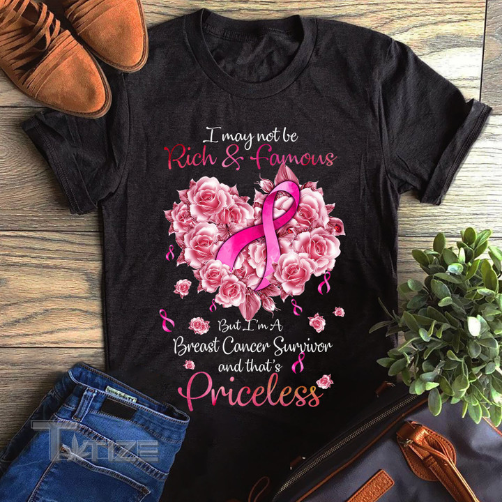 I'm A Breast Cancer Awareness And That's Priceless Graphic Unisex T Shirt, Sweatshirt, Hoodie Size S - 5XL