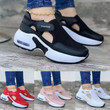 OCW Autumn Women's Fashion Breathable Comfortable Non-Slip Velcro Sneakers Shoes