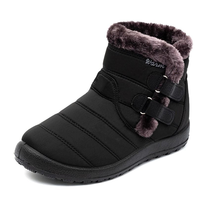OCW Orthopedic Waterproof Boots For Women Fur Plush Keep Warm Winter N ...