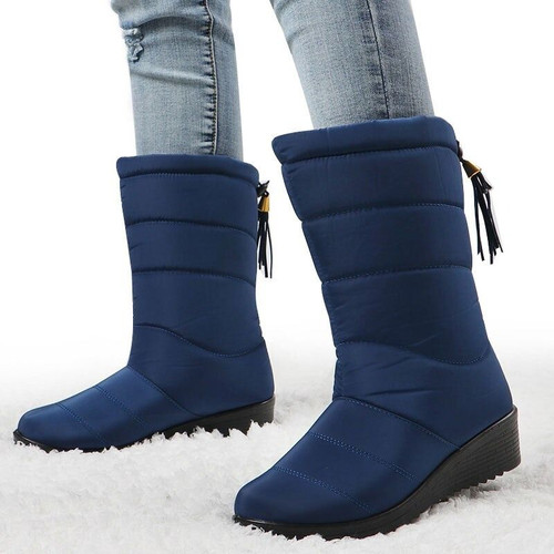 OCW Orthopedic Waterproof Winter Snow Boots Women Keep Warm Anti-Slip Fur Lined